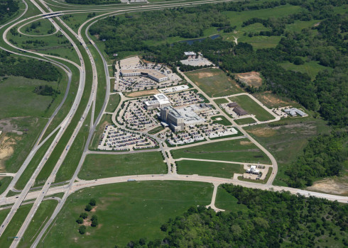 Aerial View of Gateway Village Medical Campus